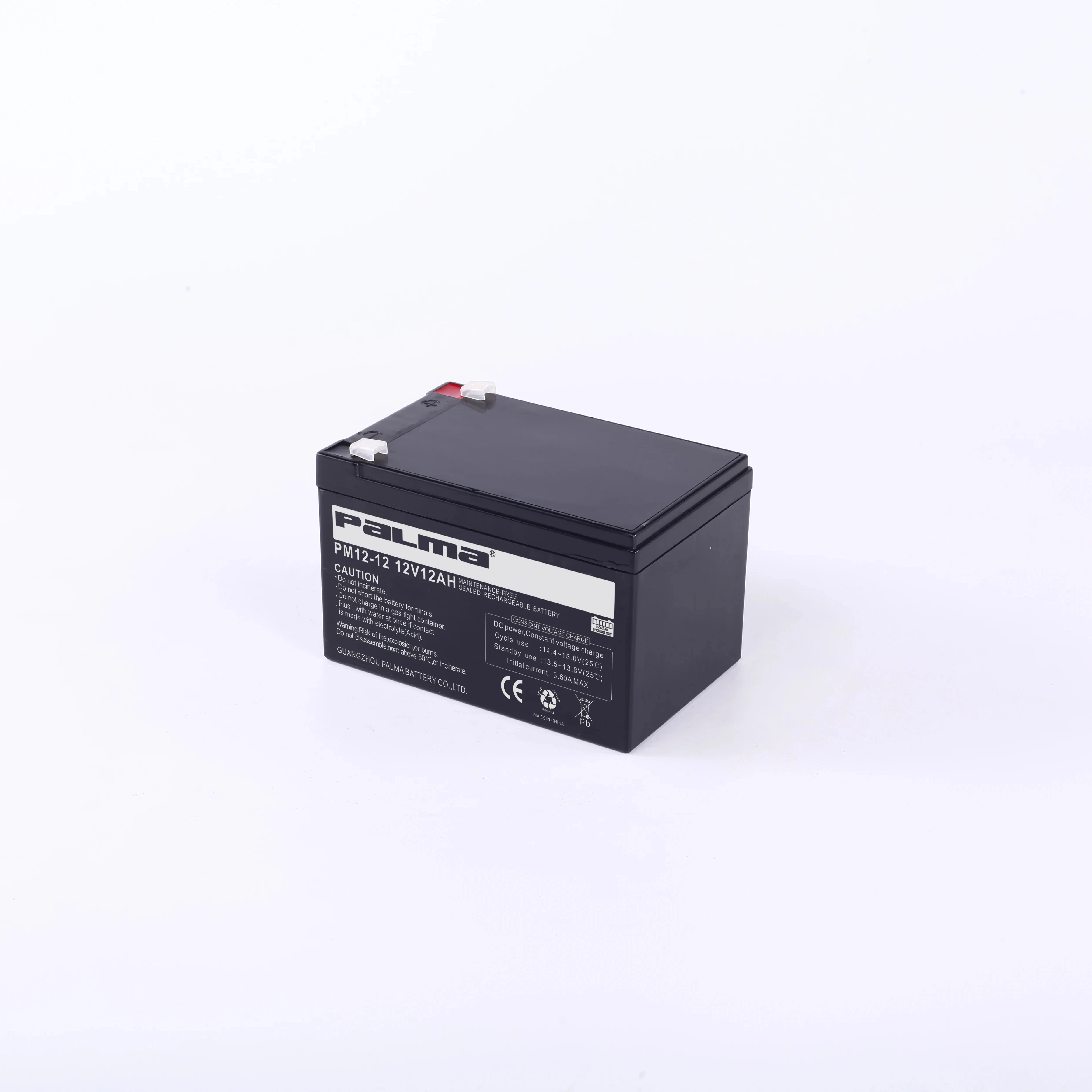 Palma 12v F2 Terminal Rechargeable 7ah batteries VRLA Battery 9ah 12ah