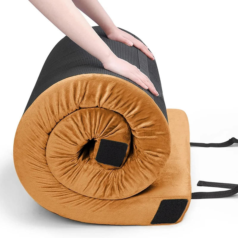 AIDI OEM ODM Luxury Camping Mattress Removable Cover Cooling Hard Lash Latex Memory Foam Mattress Topper With Zipper