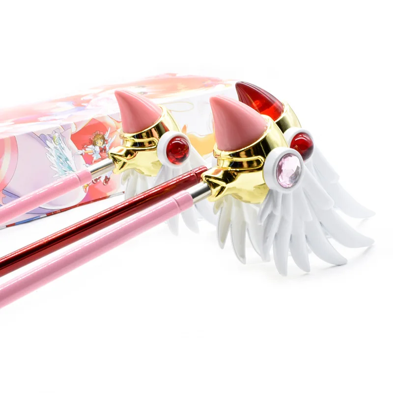 Anime Peripheral Cosplay Model Prop Card Captor Retractable Magic Wand