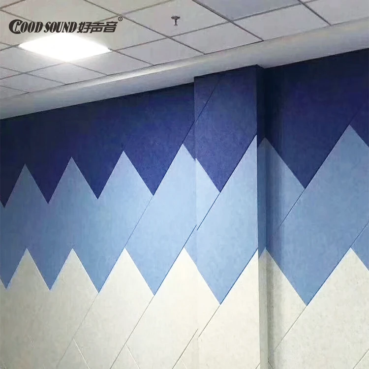 Впитывающая панель из 100% полиэстера Goodsound акустические абсорбирующие средства водонепроницаемый звукопоглощающий лист для домашнего