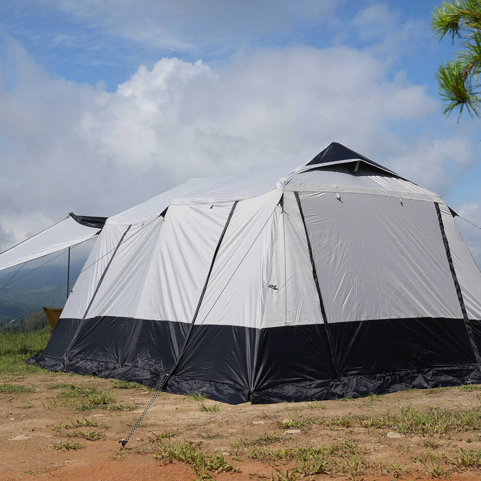 8-10 person Big Camping Tent Waterproof 2 Bedrooms big size travel tent Outdoor camping tent for family