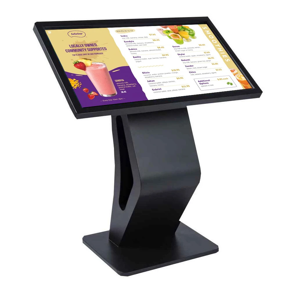 Shopping mall 43 inch horizontal smart Touch information Inquiry Machine digital touch Display Self -Service Terminal kiosk
