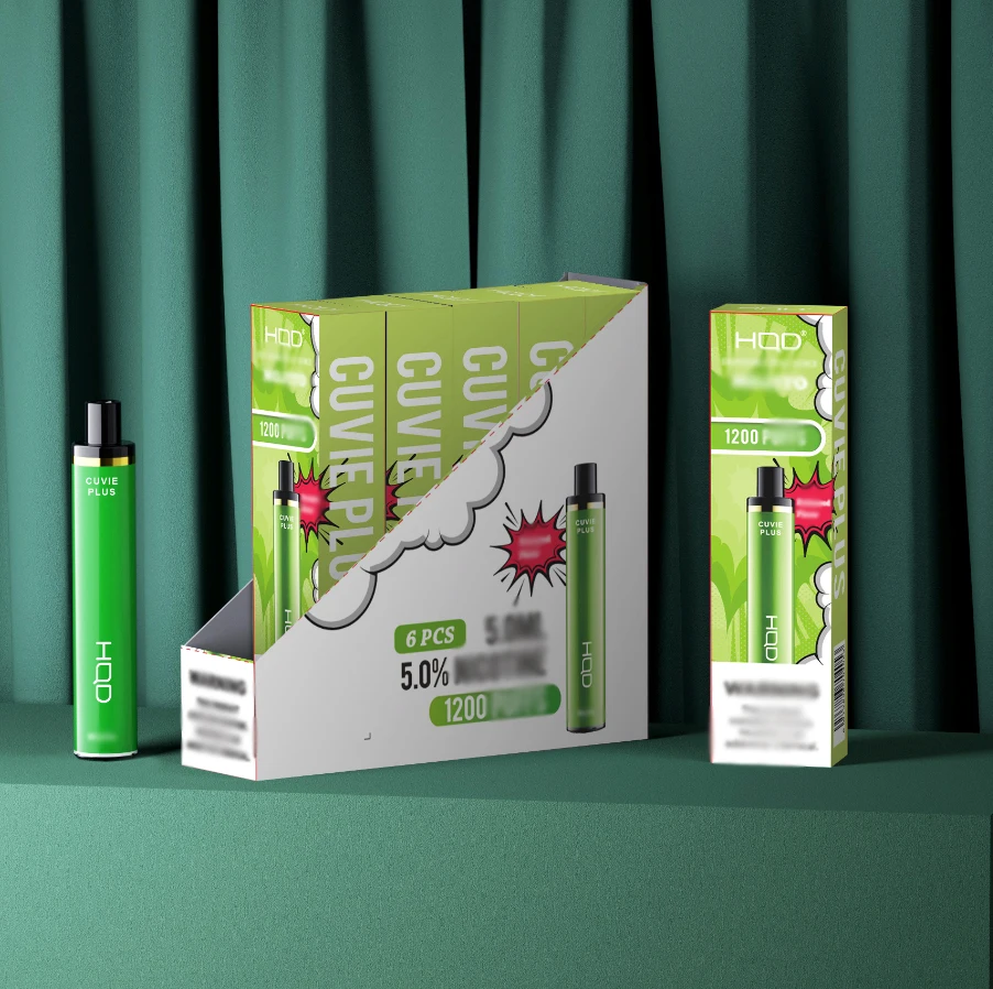 HQD Vape Hot Selling HQD Vape Pod Cuvie Plus 1200 Puffs 950mAh Battery 5% Salt Best Quality hqd E-CIG AU Best Sale