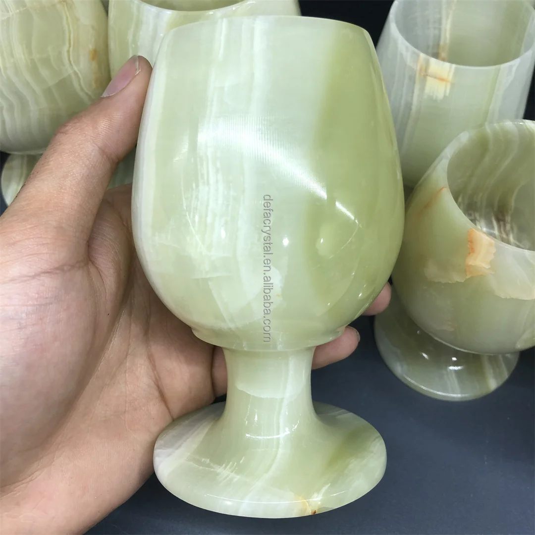 
 Фольклорное ремесло, натуральный хрустальный бокал для вина, афганистанский нефрит, афганистанский нефрит, Нефритовый бокал для украшения  