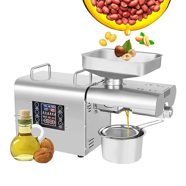 1800W oil press machine makers electric oils mill cold pressing machines walnuts peanuts used automatic olive extractor maker