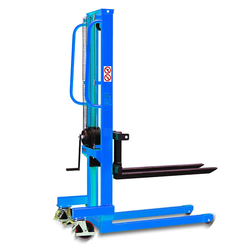 3 Ton Hydraulic Manual Stacker Lifting Pallet Stacker Folk Lift Forklift