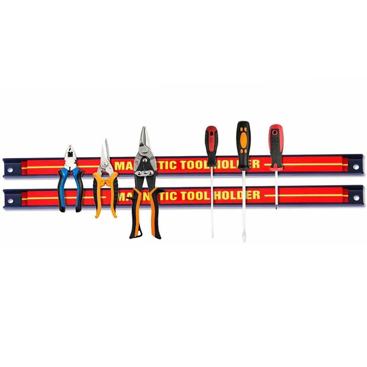 LARIX 3 PCS Magnetic Knife Holder Tools Bar Magnetic Rack Set