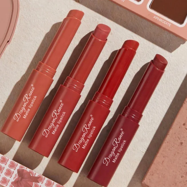 Private Label Lipstick Manufacturers Cosmetics Long Lasting Smooth Vegan Cosmetic Waterproof Matte Lipstick