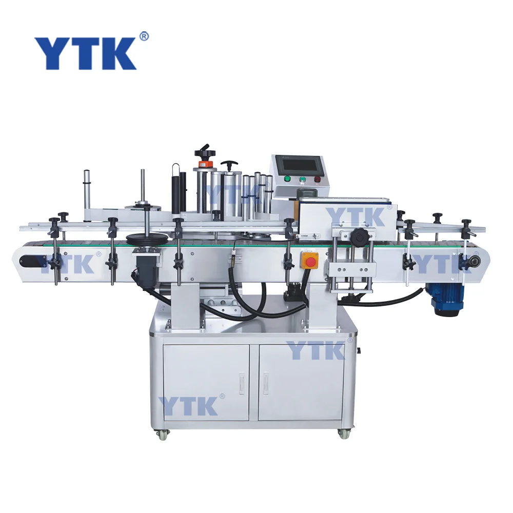 Round  Self Adhesive Labeler Automatic Labeling Sticking Machine for glass bottles, plastic bottles and other cylindrical o