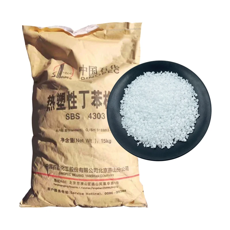 Thermoplastic Copolymer Rubber Sbs TPR Granules LCY 1475 Sbs 7126 7131 4202 Raw Material White Waterproof Granule