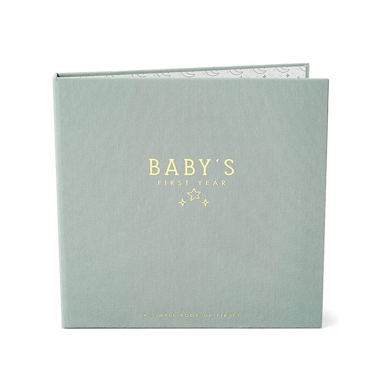 Custom Printing Pregnancy Gift Birth Daily Memory Keepsake Record Album Book Baby First Five Year Journal
