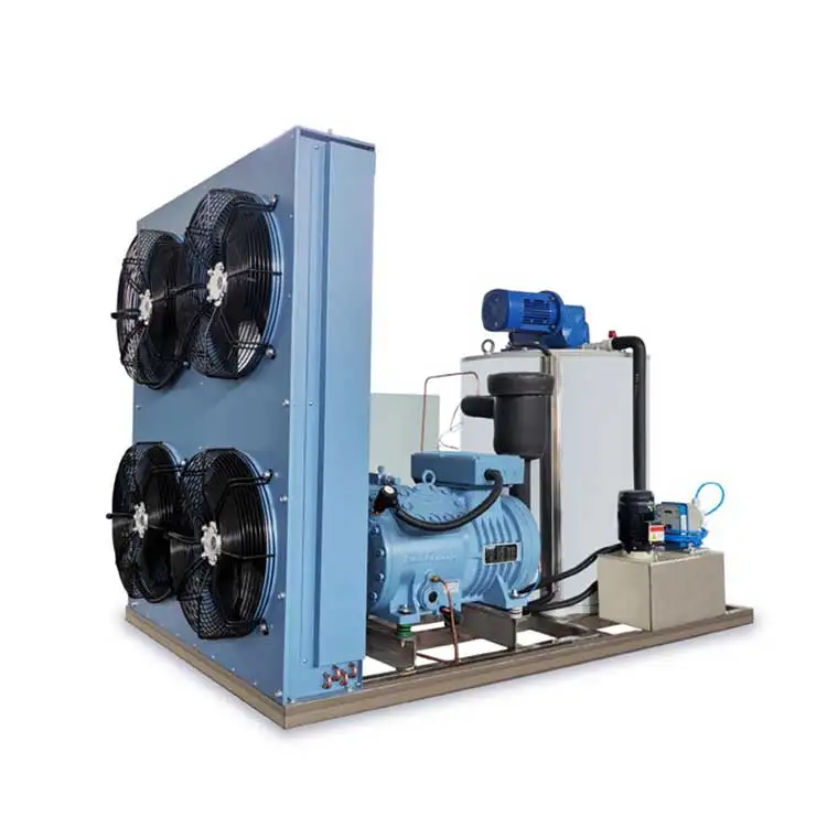 China Manufacturer commercial Flake Ice making maker Machine 1t 3t 5t 10t Per Day for Africa