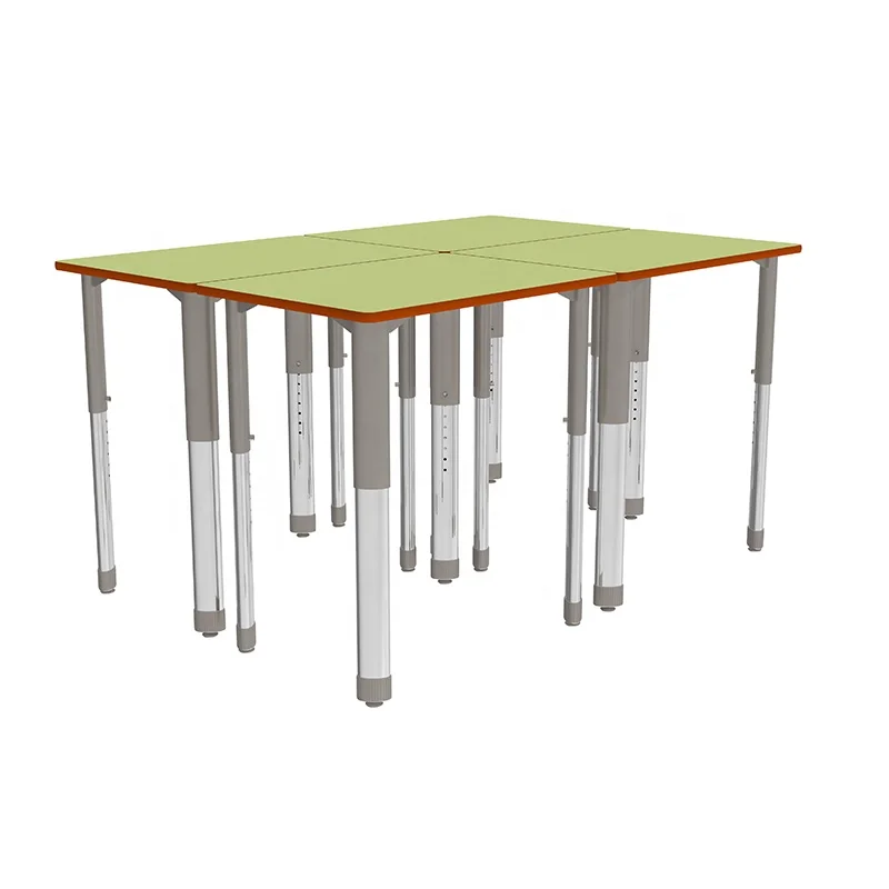 Popular school study desk table and chair school students study table and chair sets