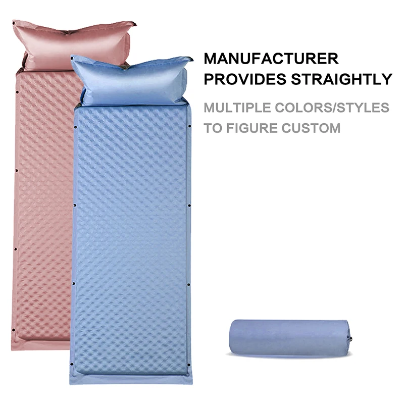 Camping Sleeping Pad -with Built-in Foot Pump, Inflatable Camping Mat, Waterproof Compact Mattress Sleeping Pads outdoor