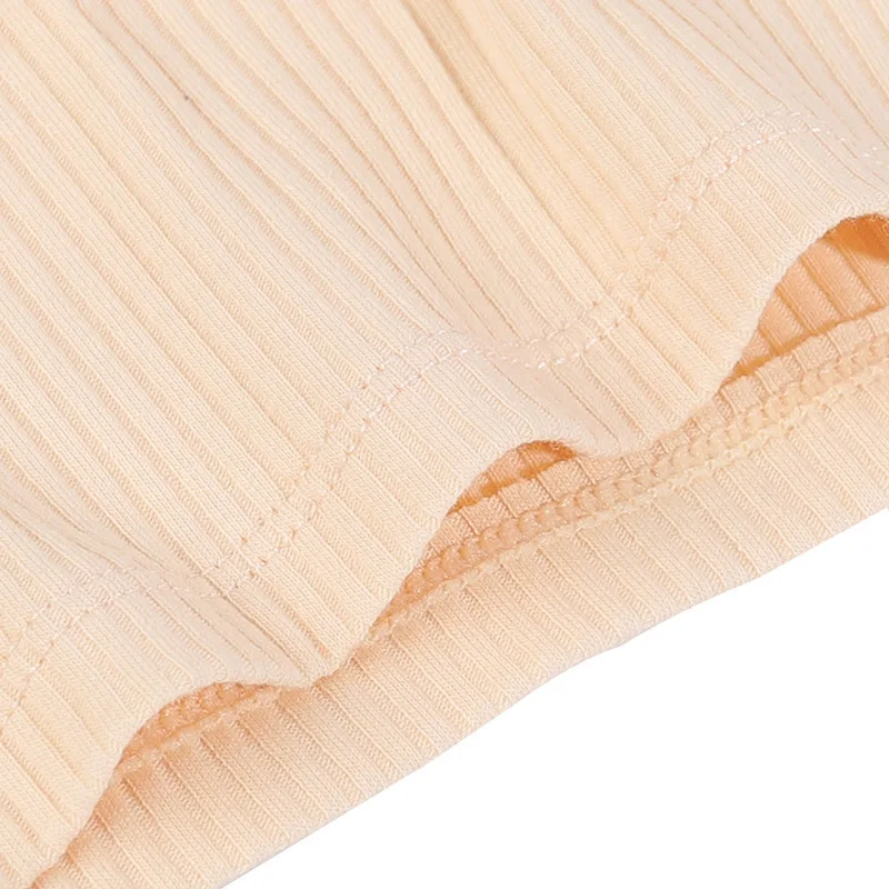 
Thread cotton beauty back wrapped bra hanging halter vest Wireless chest wrap Tube Top vest 