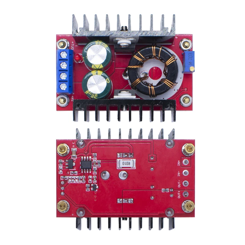 150W DC-DC Boost Converter Step Up Power Supply Module 10-32V To 12-35V 10A Laptop Voltage Charge Board