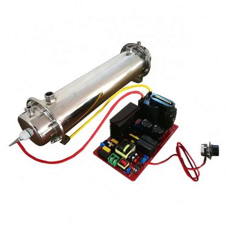 High Concentration  30G 50G 100G Adjustable Long Service Life 20G Water Cooling Ozone Generator For Home Cooled Quartz Tube Kits