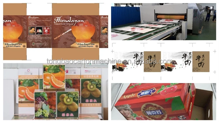 Corrugated Cardboard Food Pizza Box Slotter Die Cutter Flexo Printing Machine