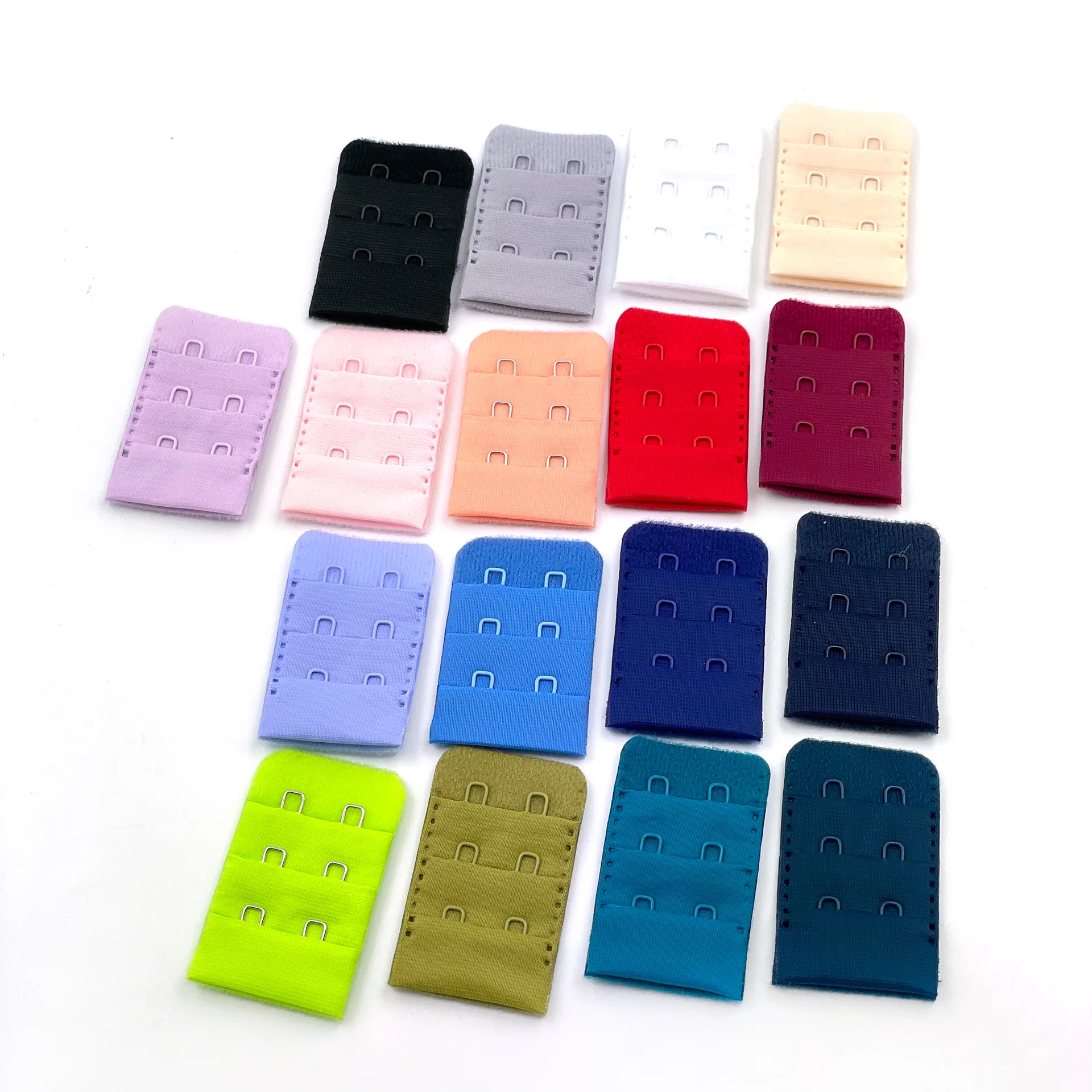 3x2 32mm bra nylon hook and eye closure