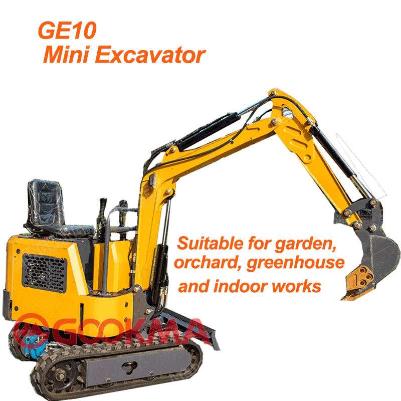 small excavator  mini crawler excavator Mini Excavator Crawler Backhoe with thumb Garden Farm Site
