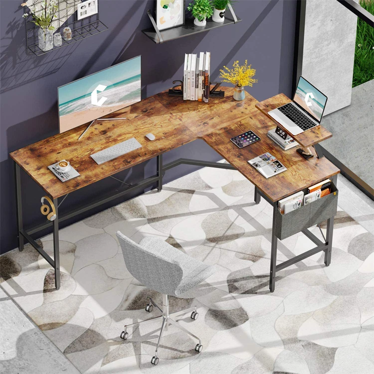 L-образный стол игровой компьютер угловой домашний офисный