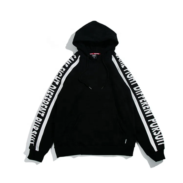 Chinese Clothing Manufacturers Custom Color Block Printing Streetwear Hoodies Wholesale Cotton Fleece Hoodies