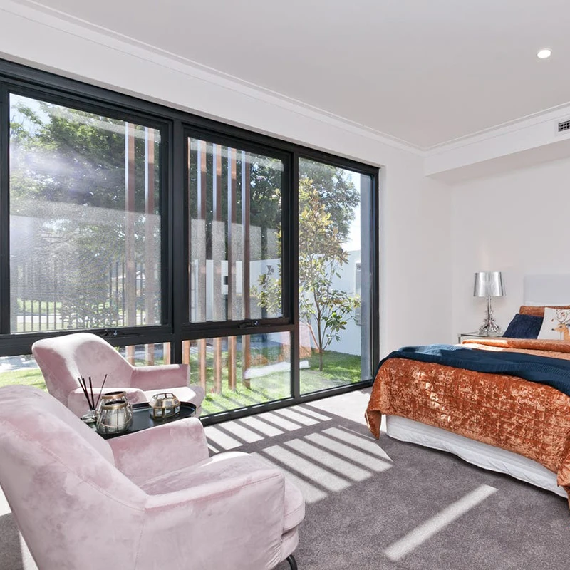 Australia standard AS2047 commercial windows aluminum awning double panel windows aluminium double glazing windows