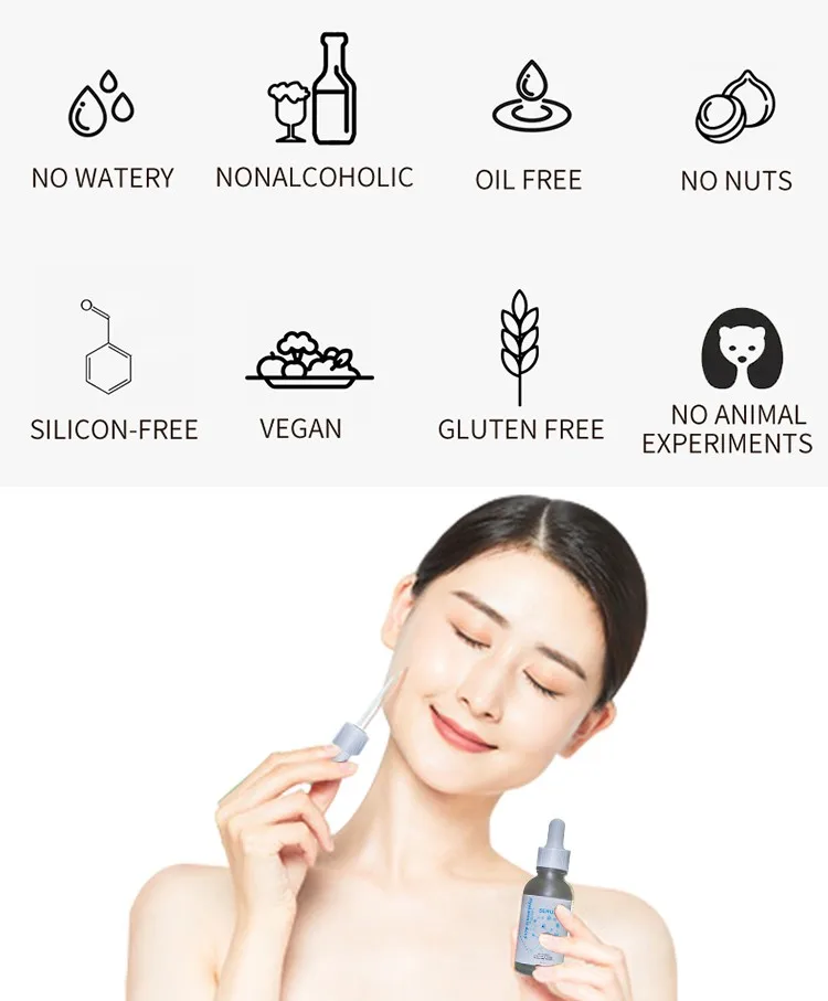 Wholesale In Stock High Quality Skin Care Serum 30ml Vitamin C Hyaluronic acid Retinol 24k Gold Collagen Face Serum