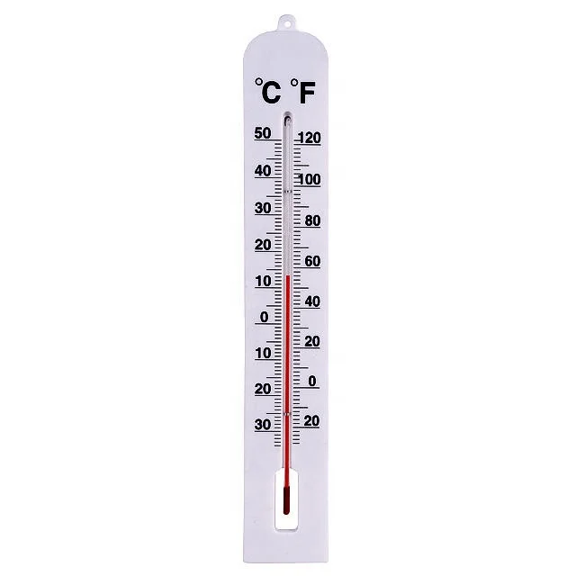 Large Jumbo Wall Mounted Plastic Thermometer 40cm Easy Read Indoor Outdoor Garden Temperature School