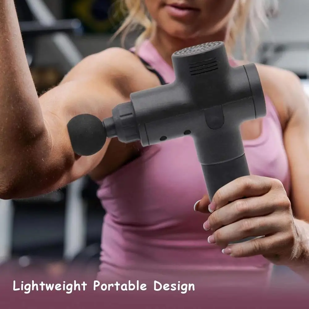 
2020 Amazon Dropshipping Hot Sell New Percussion Tissue Rechargeable Fascia Deep Muscle Massage Gun 