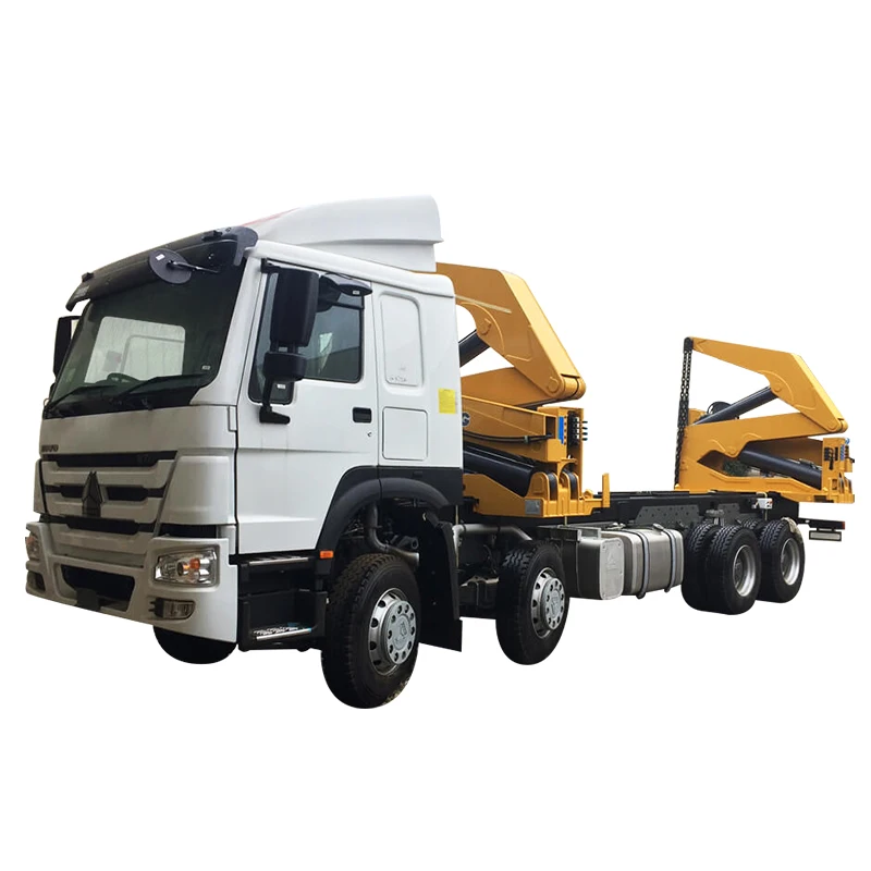 Sinotruk Howo 20ft Container Sidelifter Truck Side Loader Lifter Container Truck Price
