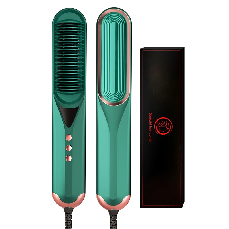 GuangTong портативная Профессиональная домашняя расческа для волос, прямой Электрический инфракрасный выпрямитель для волос