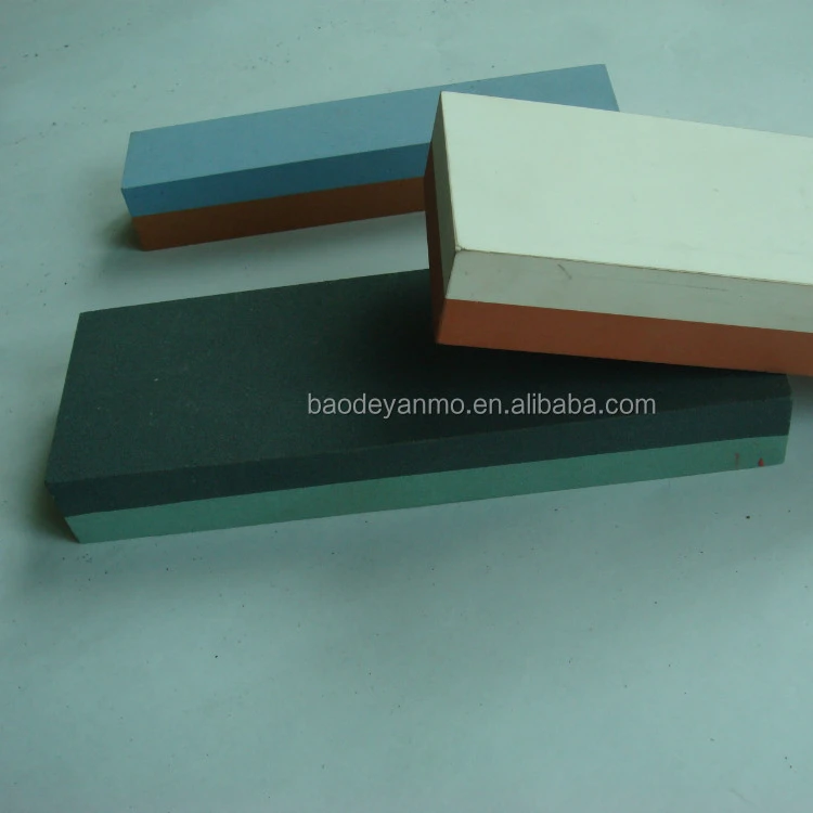 Double sides abrasive tools sharpening stone for ice skate
