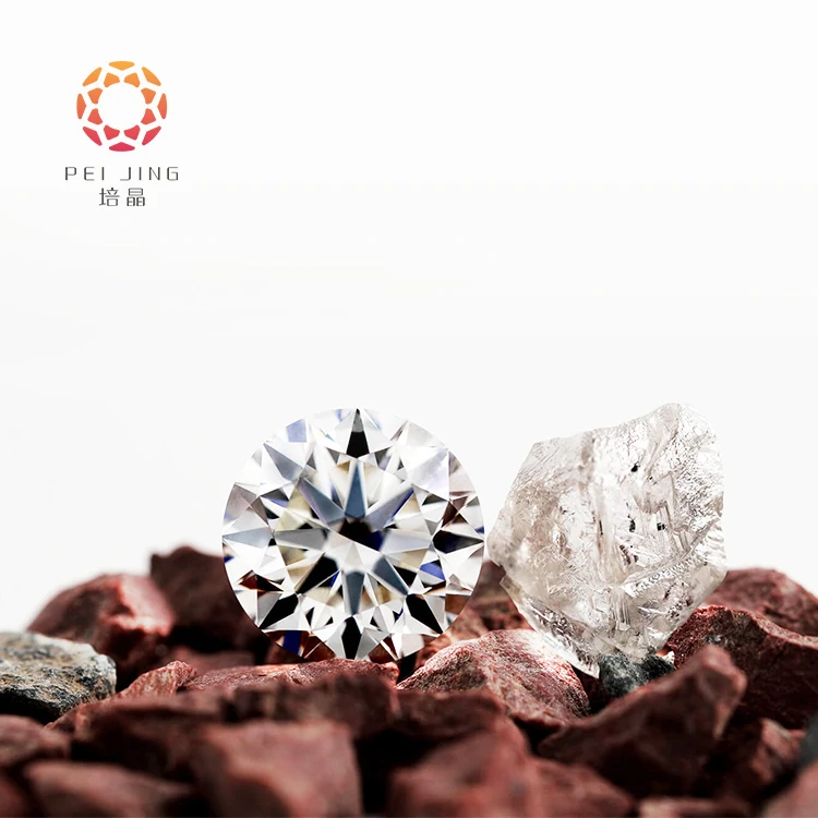 Wholesale 3.8mm Round Cut Lab Created Diamonds Real Excellent DEF VVS VS White Color HPHT Grown Lab CVD Diamonds For Jewelry