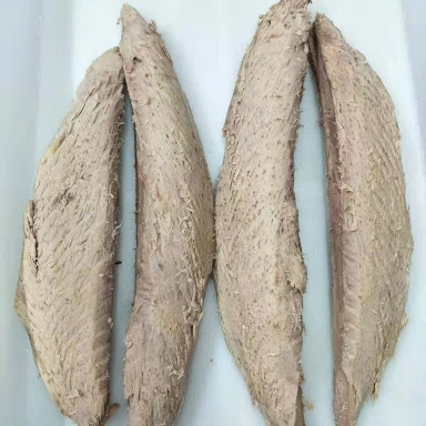 
2018 New canned frozen precooked skip jack tuna loin 100%loin or 90%loin, single clean 