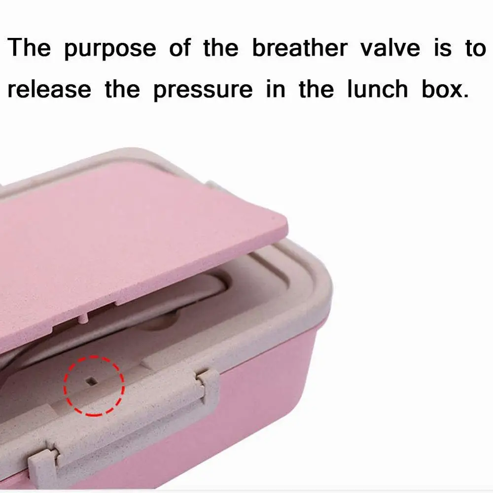 
2020 trend microwave bento box wheat straw BPA free lunch box keep hot 24 hours thermo lunch box 