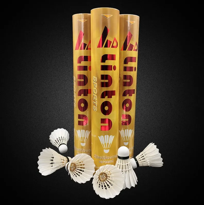 2022 New Style Professional White Goose Feather Wholesale Cheap Badminton Shuttlecock