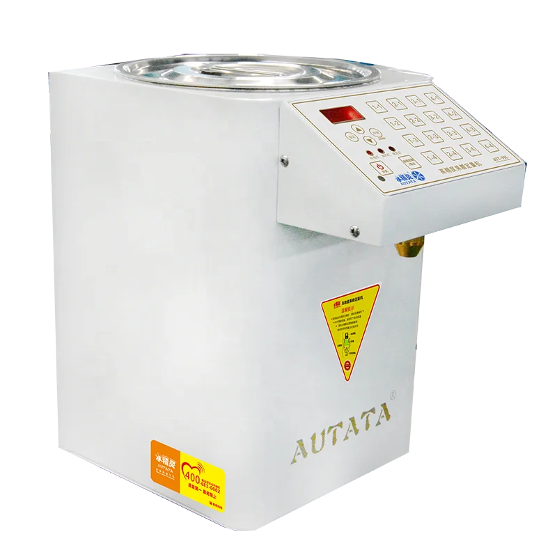 AUTATA commercial bubble milk tea 110V/220V 99L sugar syrup making machine fructose dispenser machine milk tea dispenser