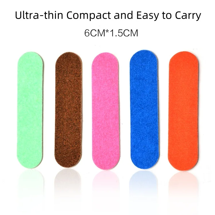 Colorful Professional Emery Board Manicure Pedicure Art Tools Custom Logo Double-Sided Nail File Set 180 150 80 100