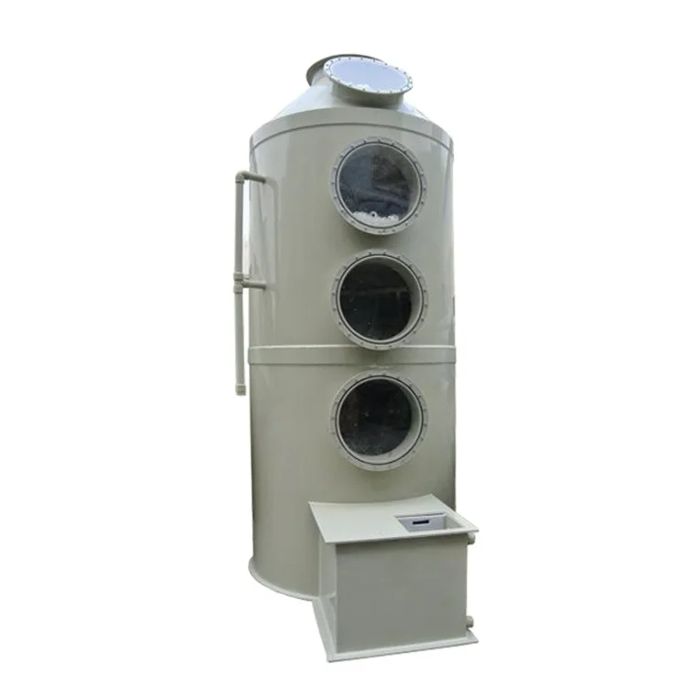 Wet Scrubber/Exhaust Purifier Spray Cleaning Tower Wet Scrubber Gas Removal Acid Mist Air Purification