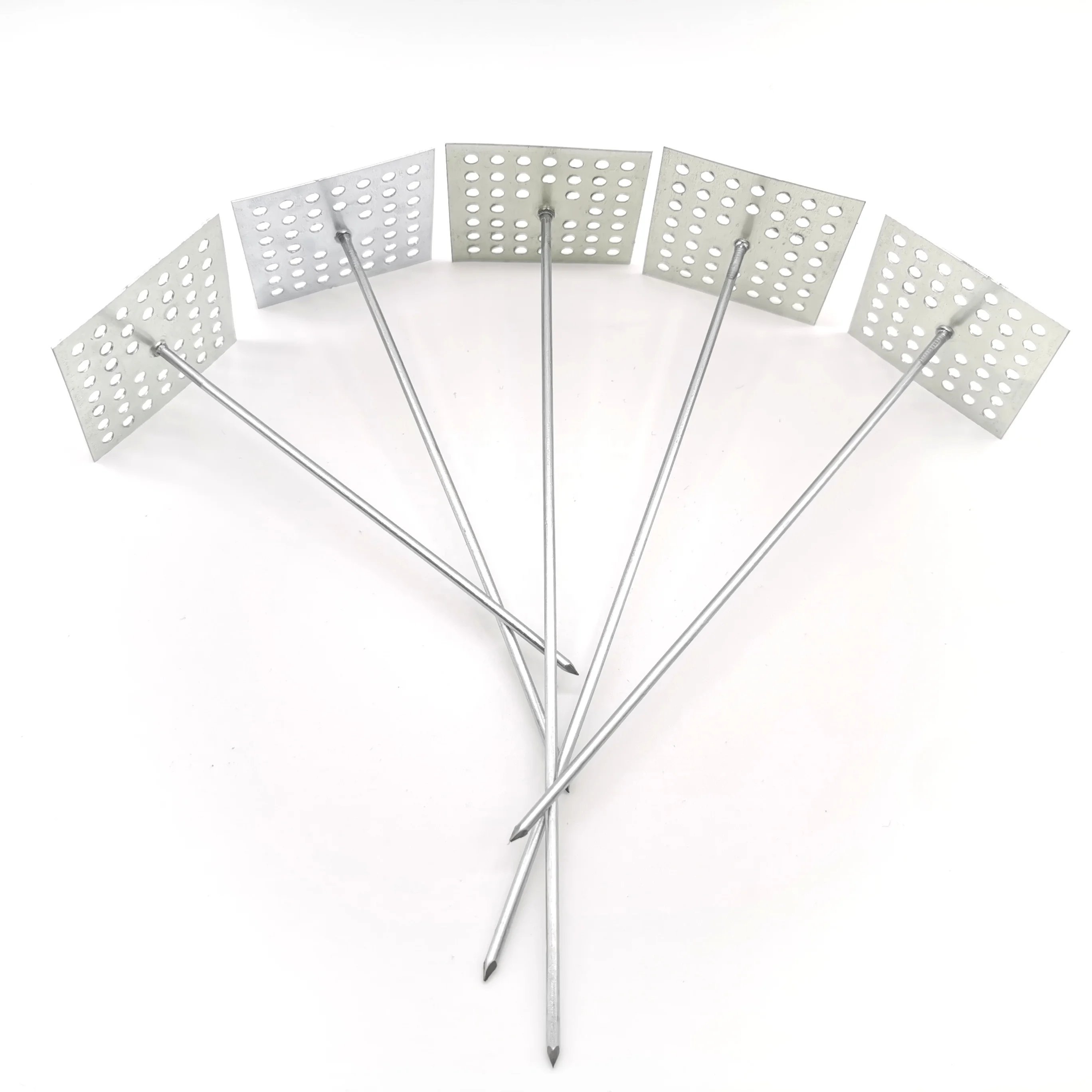 High Quality Custom Perforated Base Insulation Hanger Nails Fixing Pin and Fasteners from China
