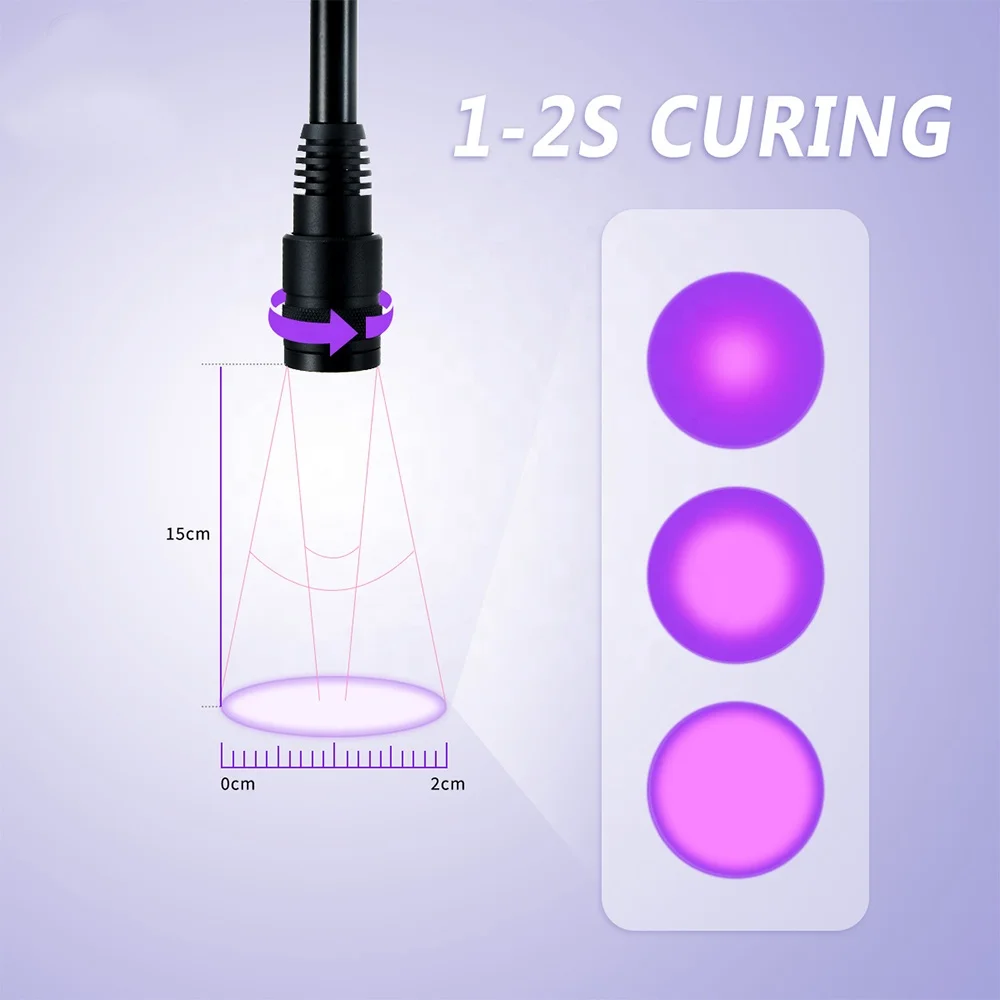 New Product Private Label UV Lash Glue LED Light Fast Drying Waterproof UV Glue Lash Extension Glue