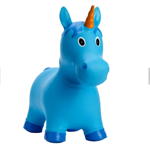New design Inflatable Animal Jumping plush jumping horse Toy
