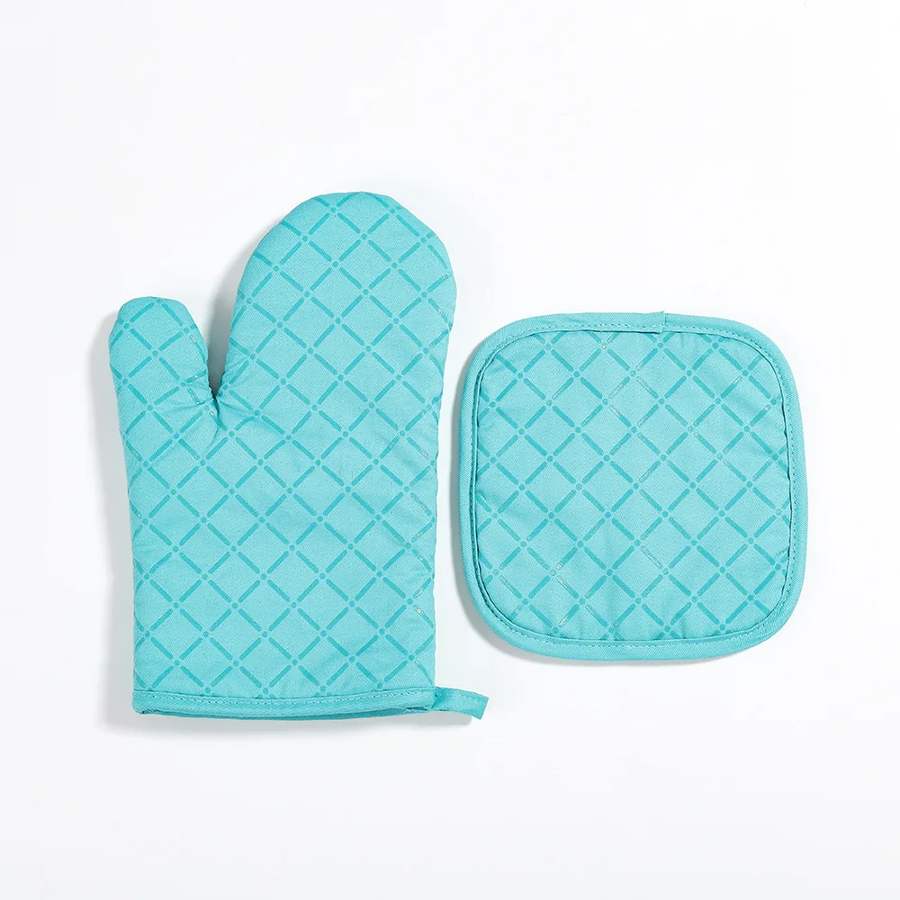 Heat Resistant Silicone Oven Mitts Set Red House Heat-Resistant Oven Mitts Set of 2 Silicone Kitchen Oven Mitt Gloves, Red