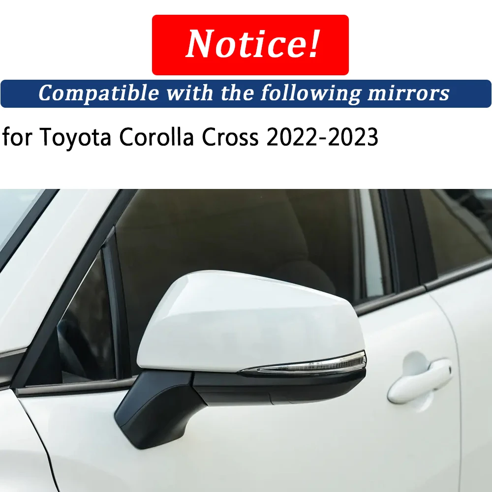 Складное зеркало заднего вида для Toyota Corolla 2022-2023