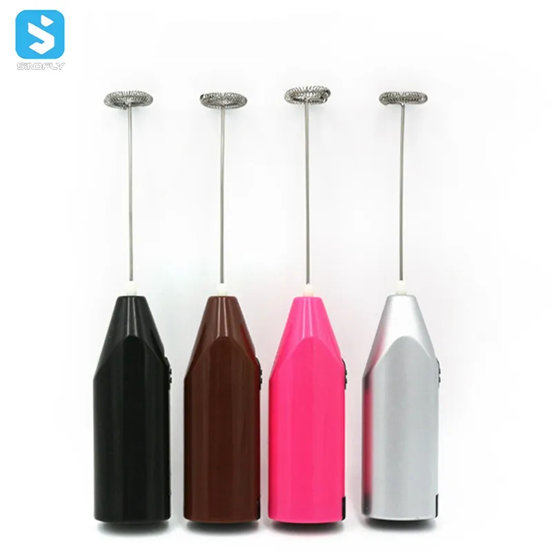 Amazon Hot Selling Milk Battery Frother Handheld Coffee Matcha Whisk Hand Mixer Electric Egg Beater Blenders And Juicers