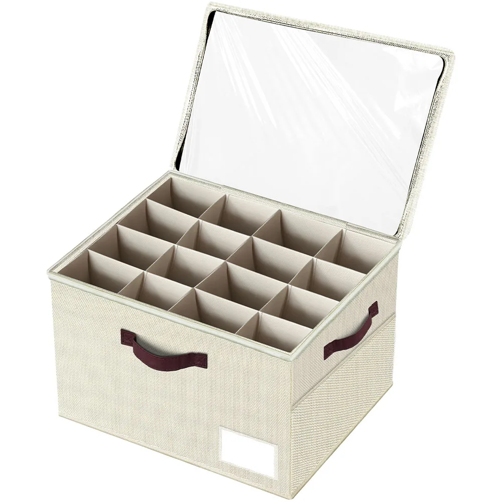 Adjustable Dividers Shoe Storage Bins Foldable Shoe Holder Cube Containers