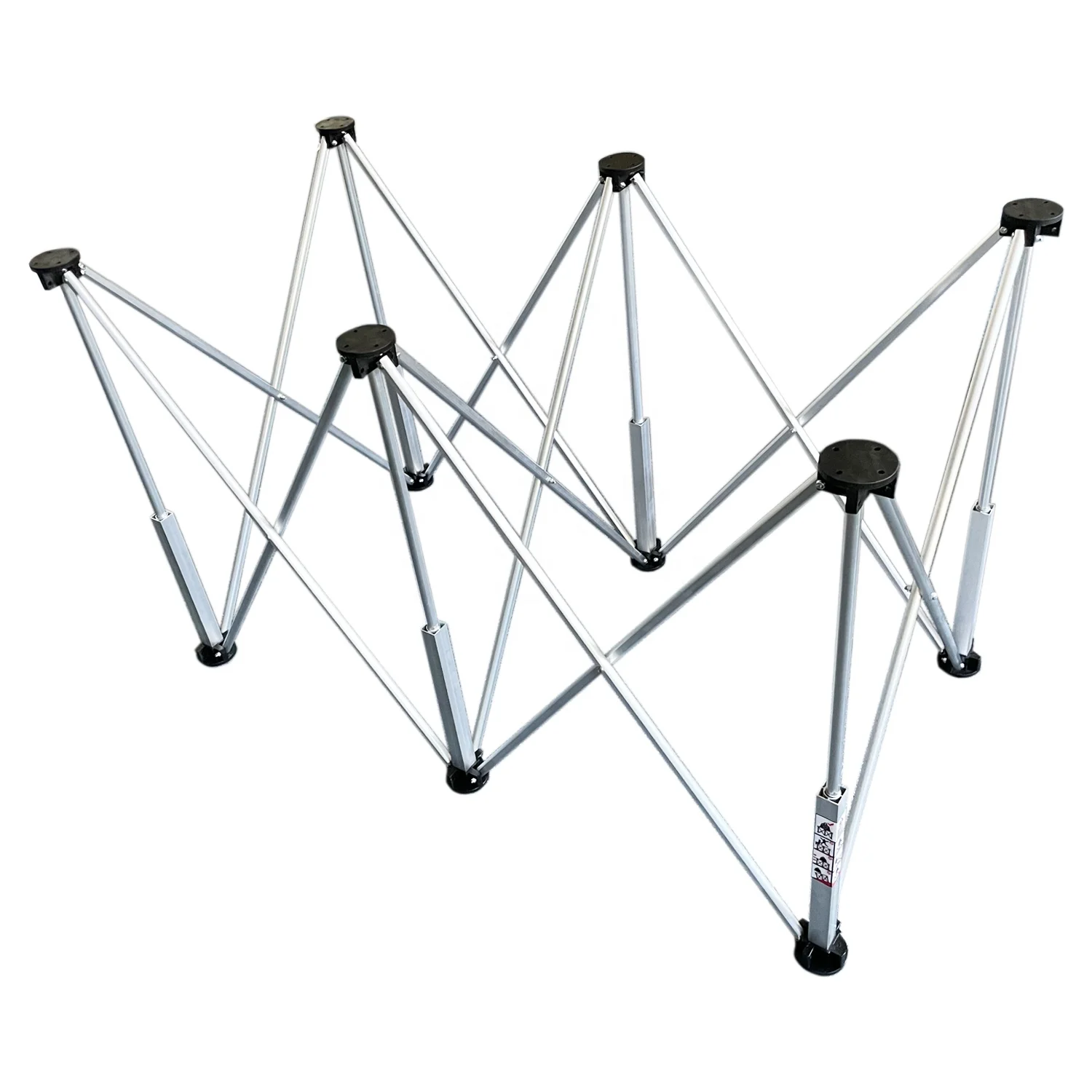 CHANSEN FW06 Portable Folding Work Table Stand with 6 Support Legs