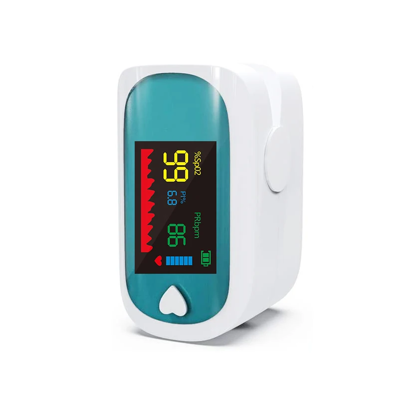 
SPO2 Blood Oxygen Saturation Detector Digital LCD Display Finger Pulse Oximetes de pluse for adult 