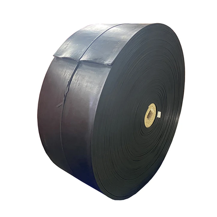 Cold abrasion rip resistant textile ply conveyor belt circular endless rubber conveyor belt